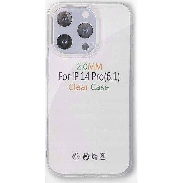 OEM Futerał CLEAR CASE 2mm do IPHONE XR (camera protection) 13088005 5903396176944