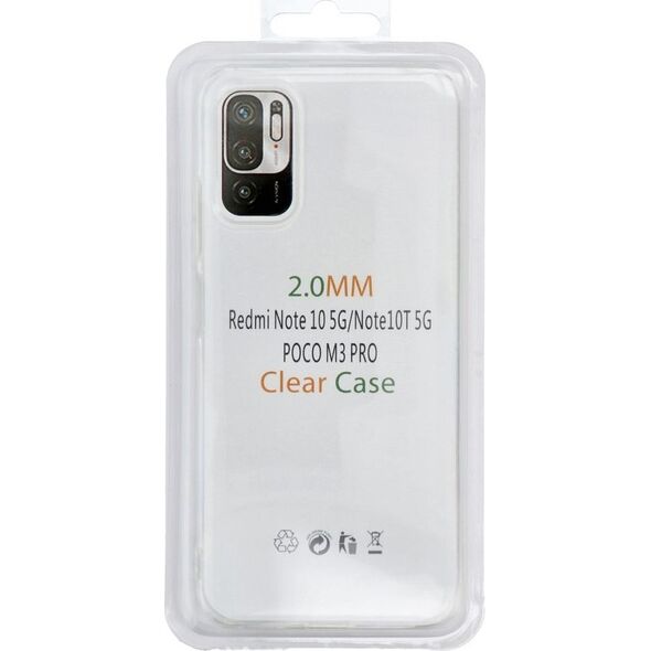 OEM Futerał CLEAR CASE 2mm BOX do XIAOMI Redmi NOTE 10 5G 13088071 5903396107580