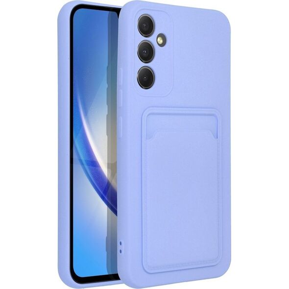 OEM Futerał CARD CASE do SAMSUNG A34 5G fioletowy 13088129 5903396200533