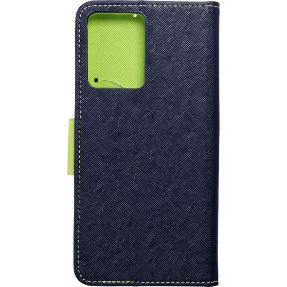 OEM Kabura Fancy Book do  XIAOMI Redmi NOTE 12 4G granatowy / limonka 13088347 5903396205231