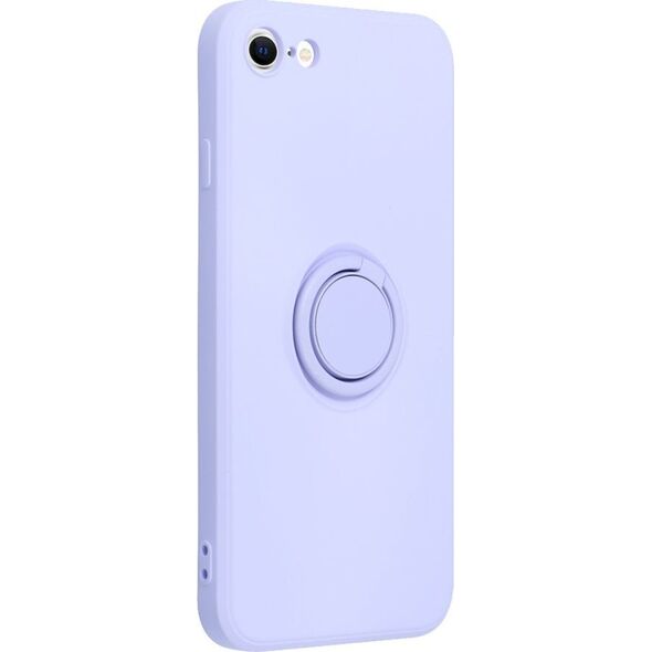 OEM Futerał SILICONE RING do IPHONE 7 / 8 / SE 2020 / SE 2022 fioletowy 13088508 5903396126864