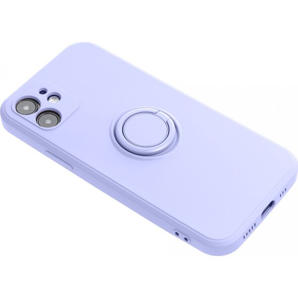OEM Futerał SILICONE RING do IPHONE 7 / 8 / SE 2020 / SE 2022 fioletowy 13088508 5903396126864