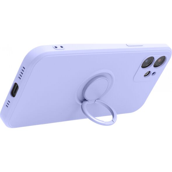 OEM Futerał SILICONE RING do IPHONE 7 / 8 / SE 2020 / SE 2022 fioletowy 13088508 5903396126864