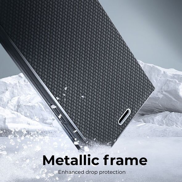 OEM Kabura LUNA Book Carbon do XIAOMI Redmi NOTE 12 PRO Plus 5G czarny 13088726 5903396203473