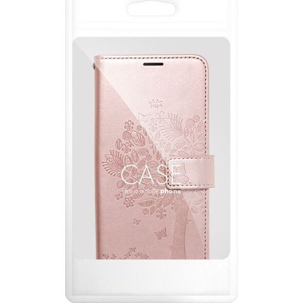 OEM Kabura MEZZO Book do SAMSUNG A34 5G drzewo złoty róż 13088806 5903396197505