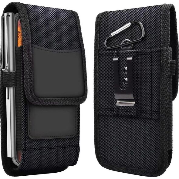 OEM Kabura PIONOWA do paska OXFORD - Model 4 - do IPHONE 7 PLUS / 8 PLUS / 12 PRO MAX / 13 PRO MAX / SAMSUNG J4 PLUS / A71 / S21 FE / NOTE 8 / HUAWEI P SMART 2021 13088904 5903396162725