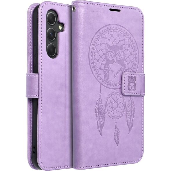 OEM Kabura MEZZO Book do SAMSUNG A54 5G łapacz snów fioletowy 13089003 5903396197581