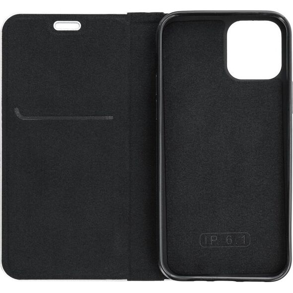 OEM Kabura LUNA Book Carbon do IPHONE 15 czarny 13089189 5903396216374