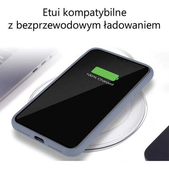 Mercury MERCURY SILICONE CASE IPHONE 15 PLUS (6.7), LAVENDER GRAY / LAWENDOWY 13089250 8809887904744