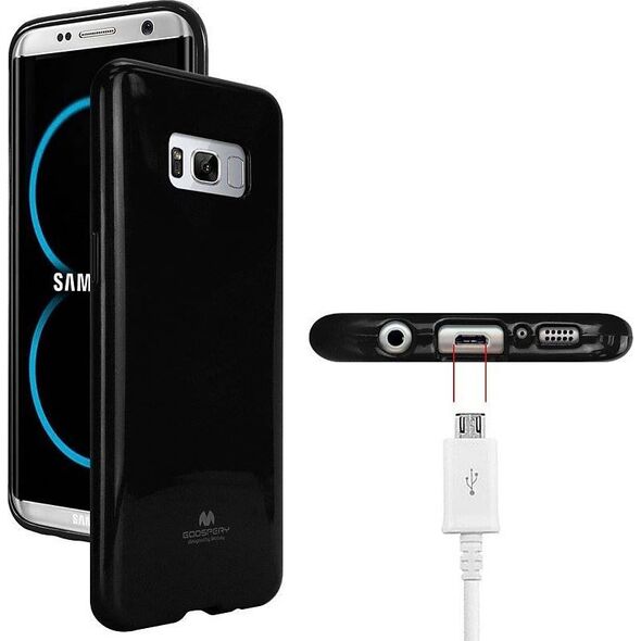 Mercury MERCURY JELLY CASE IPHONE 15 (6.1), BLACK / CZARNY 13089256 8809887904959
