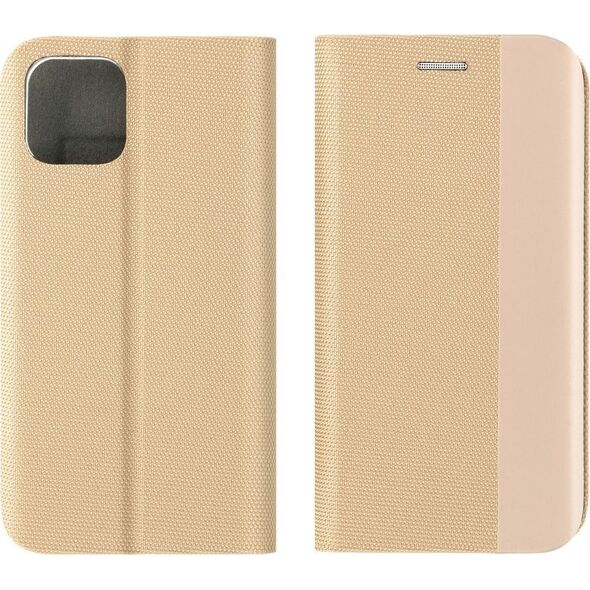 OEM Kabura SENSITIVE Book do SAMSUNG A14 4G / A14 5G  złoty 13089679 5903396197628