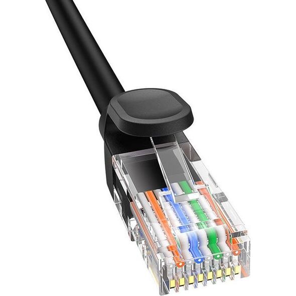 Baseus Kabel sieciowy Baseus Ethernet CAT5, 8m (czarny) 13097249 6932172637002