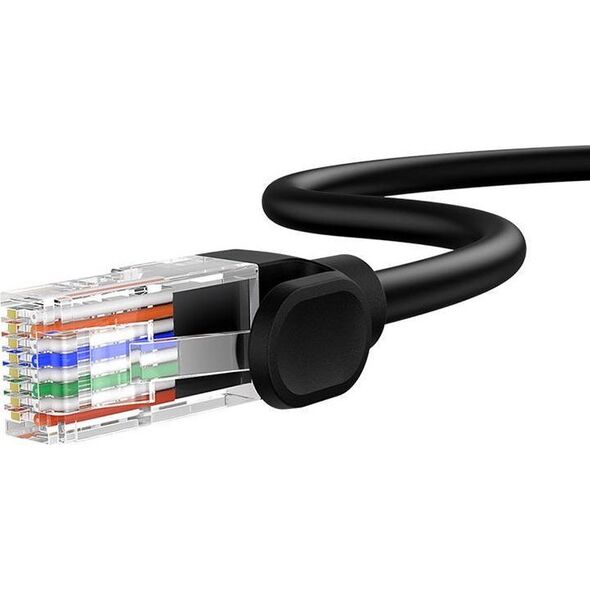 Baseus Kabel sieciowy Baseus Ethernet CAT5, 8m (czarny) 13097249 6932172637002
