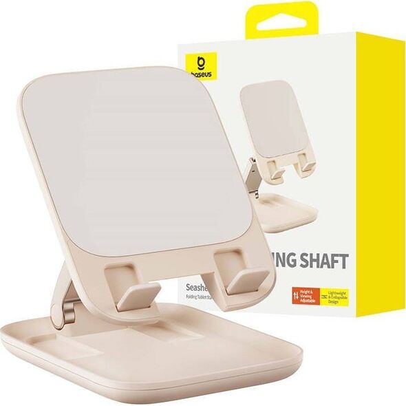 Stojak Baseus Składany stojak na tablet Baseus Seashell (różowy) 13097252 6932172634636