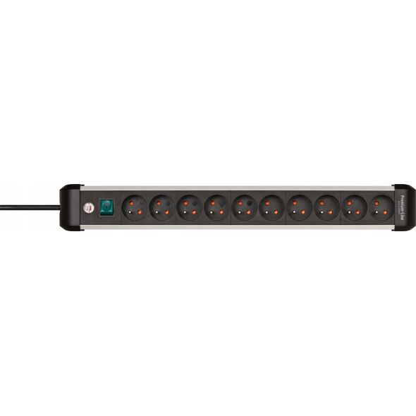 Listwa zasilająca Brennenstuhl BRENNENSTUHL LISTWA ZASILAJĄCA "PREMIUM-ALU-LINE" 10GN, 3M 13113453 4007123677528