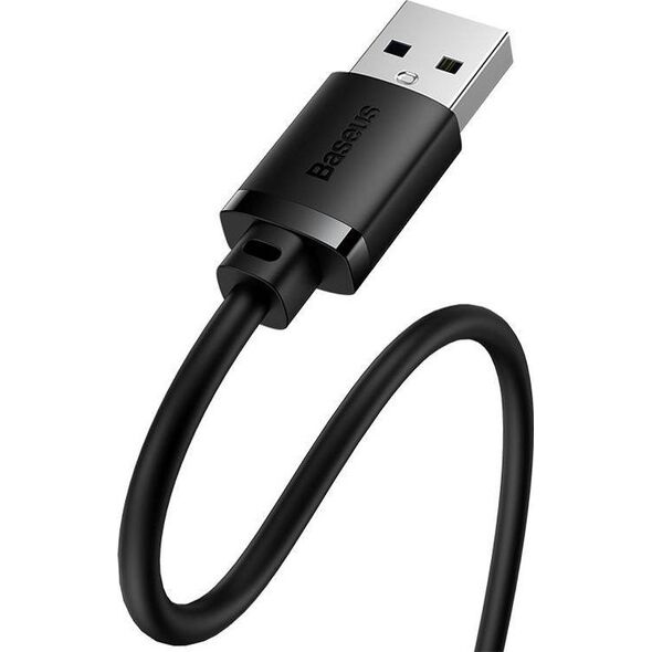 Kabel USB Baseus USB-A - USB-A 1.5 m Czarny (B00631101111-00) 13117348 6932172629878