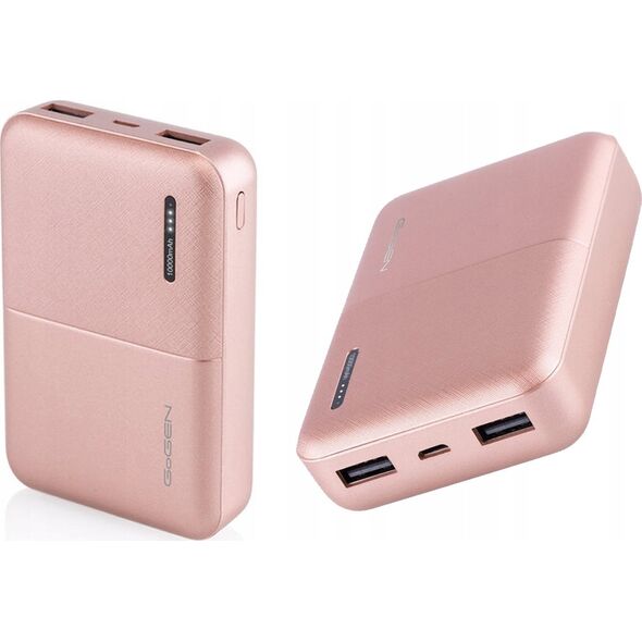Powerbank GoGEN Power Bank 10 000 mAh Gogen PBMS100001B czarny 13123231 8590393347599