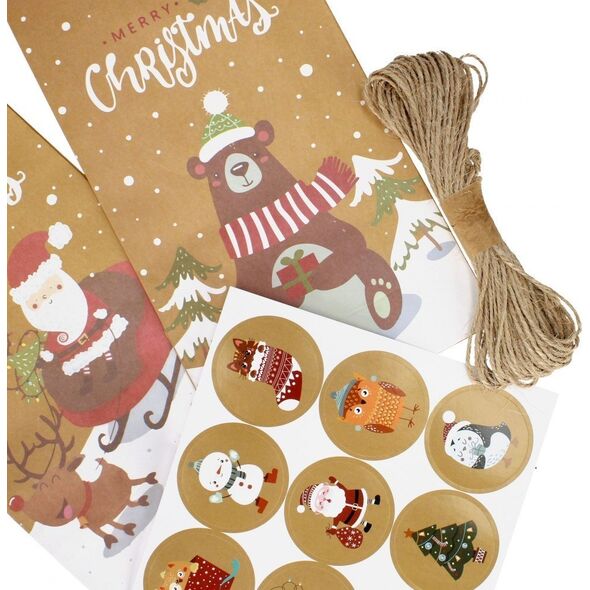 Kalendarz adwentowy Craft with Fun CFBN343 Zestaw kreatywny DIY 13132189 5908275179214