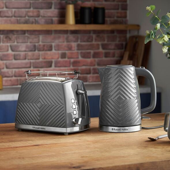 Toster Russell Hobbs Groove 26392-56 szary 13136223 5038061143348