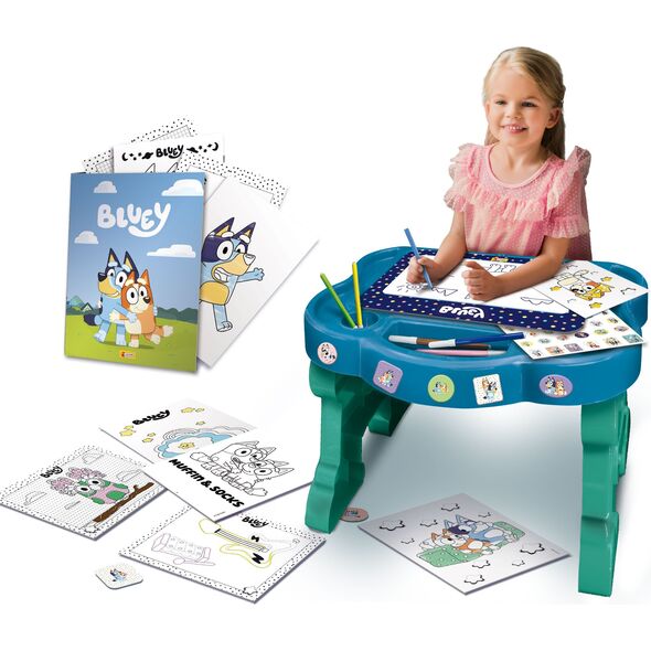 Lisciani Bluey Art Desk 13137124 8008324099399