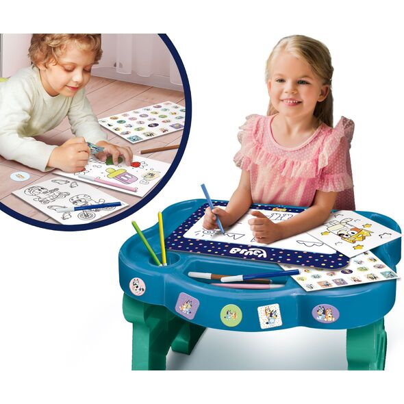 Lisciani Bluey Art Desk 13137124 8008324099399