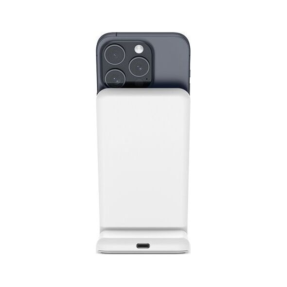 Ładowarka Crong Ładowarka bezprzewodowa 2w1 z MagSafe do iPhone i AirPods 13146670 5904310703536