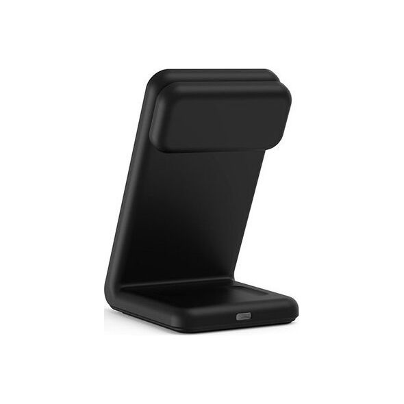 Ładowarka Crong Ładowarka bezprzewodowa 3w1 z MagSafe do iPhone, Apple Watch i AirPods 13146672 5904310703529