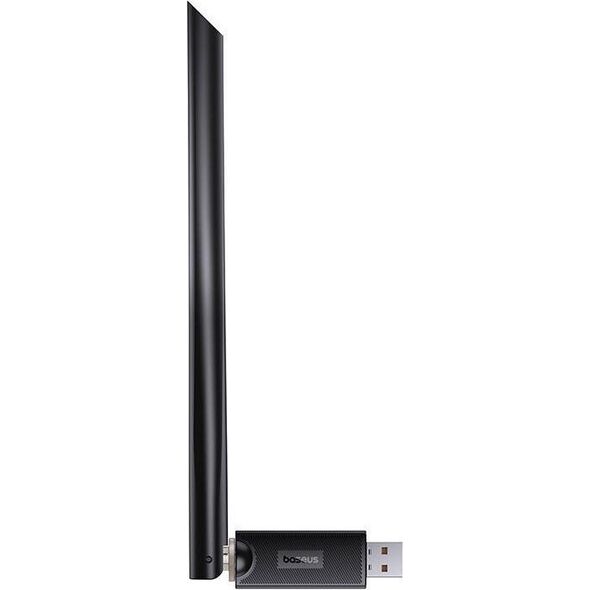 Karta sieciowa Baseus Adapter WiFi Baseus FastJoy 650Mbps (czarny) 13156168 6932172651039