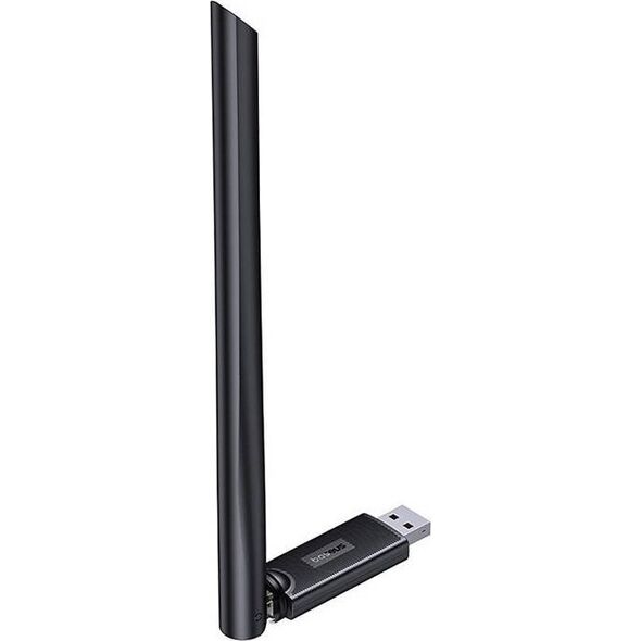 Karta sieciowa Baseus Adapter WiFi Baseus FastJoy 650Mbps (czarny) 13156168 6932172651039