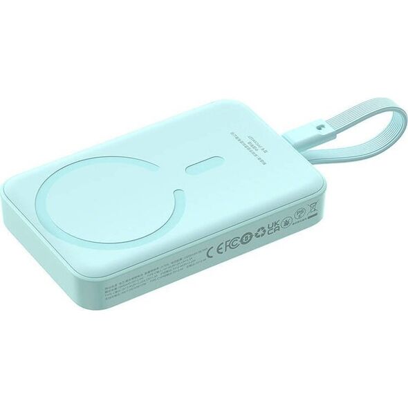 Powerbank Baseus Powerbank magnetyczny Baseus Magnetic Mini 10000mAh 30W MagSafe (niebieski) 13168158 6932172642792
