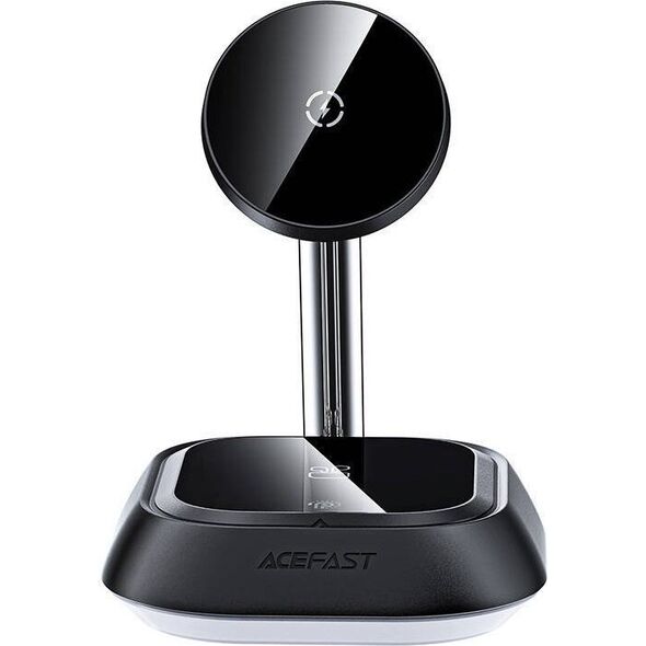 Ładowarka Acefast Ładowarka bezprzewodowa 3w1 Acefast E16 LED (czarna) 13171096 6974316281917