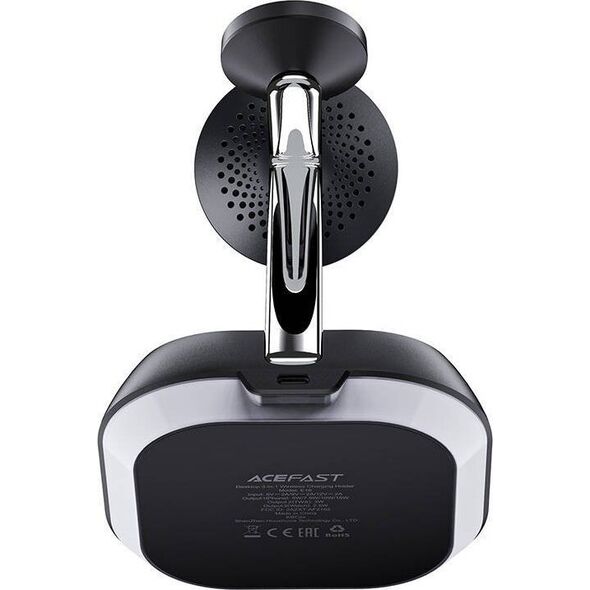 Ładowarka Acefast Ładowarka bezprzewodowa 3w1 Acefast E16 LED (czarna) 13171096 6974316281917