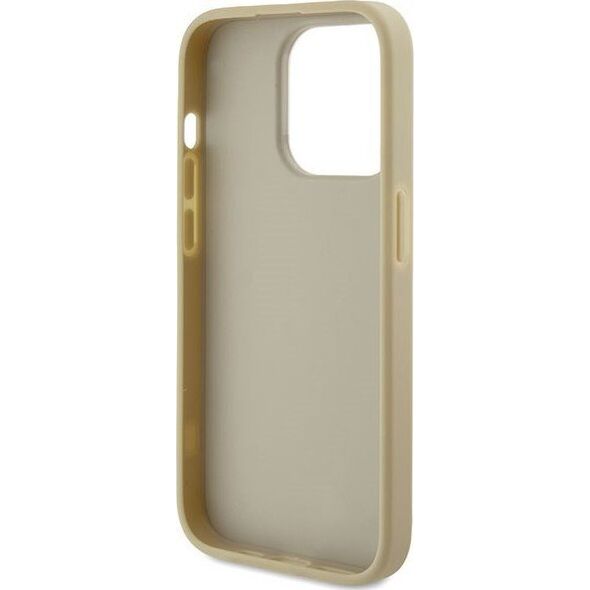 Guess Guess GUHCP15XHG4SGD iPhone 15 Pro Max 6.7" złoty/gold hardcase Glitter Script Big 4G 13171185 3666339147815
