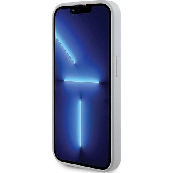 Guess Guess GUHCP15LPS4DGPS iPhone 15 Pro 6.1" srebrny/silver hardcase Strass Metal Logo 13171296 3666339151164