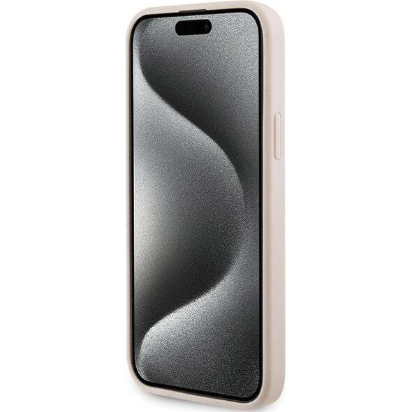 Karl Lagerfeld Karl Lagerfeld KLHCP15SPQKPMP iPhone 15 6.1" różowy/pink hardcase Quilted K Pattern 13177485 3666339165154