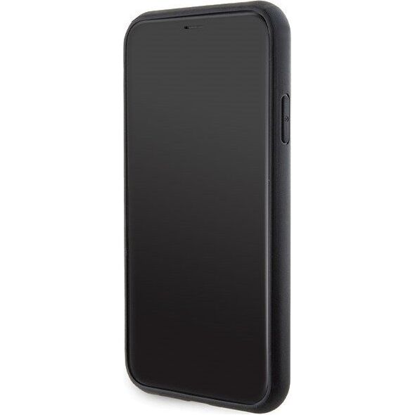 Karl Lagerfeld Karl Lagerfeld KLHCN61GSACHPK iPhone 11 / Xr 6.1" czarny/black hardcase Gripstand Saffiano Choupette Pins 13177506 3666339207335