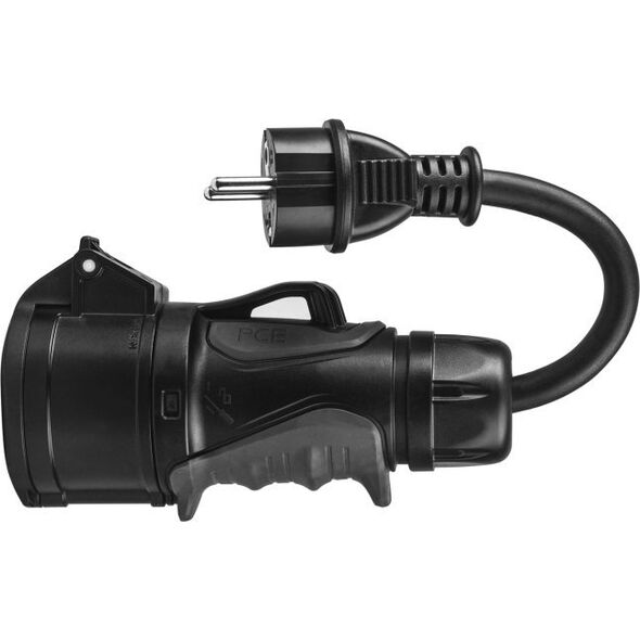 Kabel do ładowania samochodów Green Cell Przejściówka Schuko 230V do Adapter Siłowy Czerwony CEE 16A 400V 5P 13183248 5904326373037