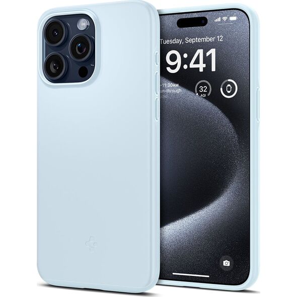Spigen Spigen Thin Fit, mute blue - iPhone 15 Pro 13184032 8809896750240