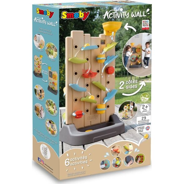 Smoby Ścianka aktywności Dwustronna tablica manipulacyjna 840300 13190076 3032168403000