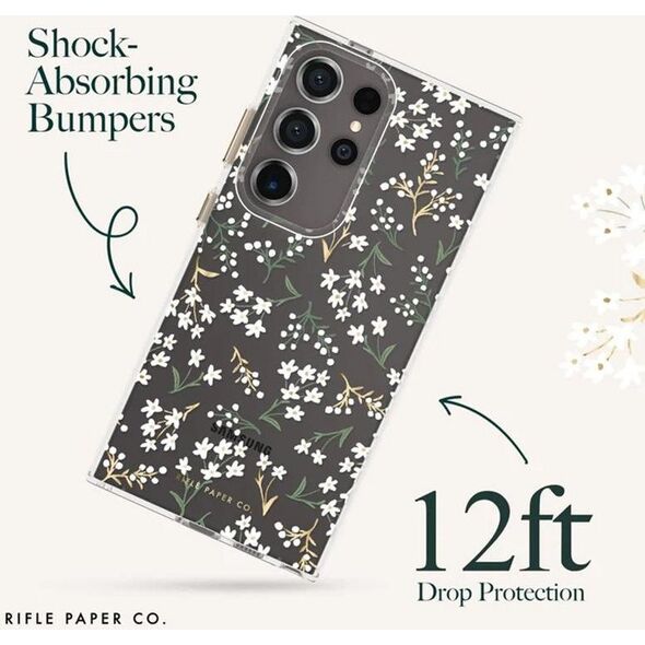 Rifle Paper Rifle Paper Clear - Etui Samsung Galaxy S24 Ultra (Petite Fleurs) 13196794 840171736809
