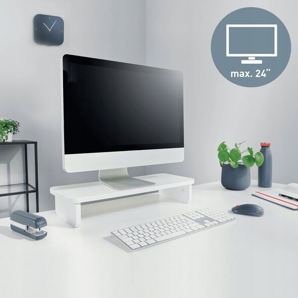 IncaGold LEITZ Podstawka pod monitor Leitz Ergo  biała 13207534 4002432132614