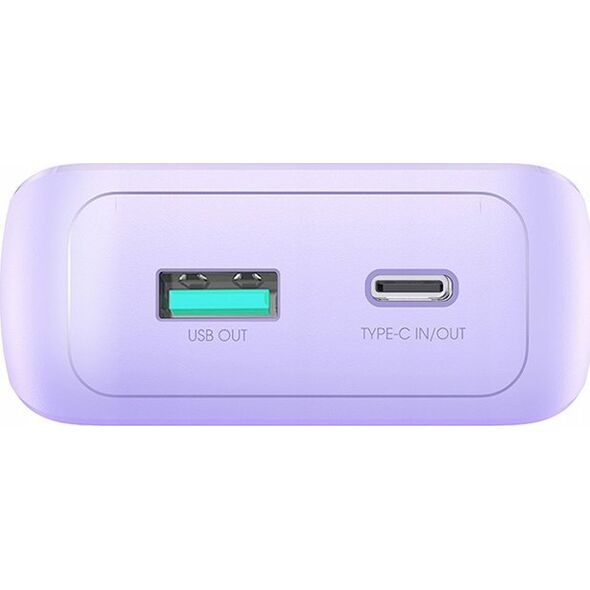Powerbank Joyroom Joyroom JR-PBC06 z wbudowanymi kablami USB-C / Lightning 30W 10000mAh - fioletowy 13217626 6956116776473