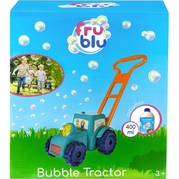 Tm Toys Maszynka do baniek Fru Blu Traktor + Płyn 0,4 L 13218247 5904754603973