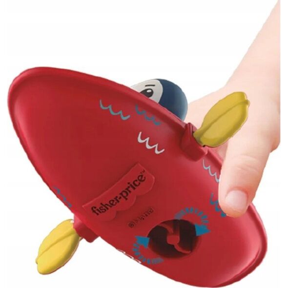Fisher Price Zabawka do kąpieli Łódeczka Pingwin 13219538 4897091811594