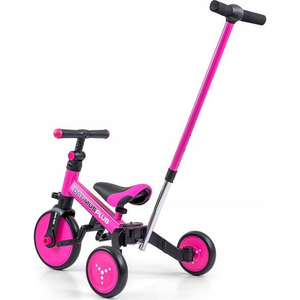 Milly Mally Rowerek Ride On - Bike 4w1 OPTIMUS PLUS Pink 13219794 5901761128512