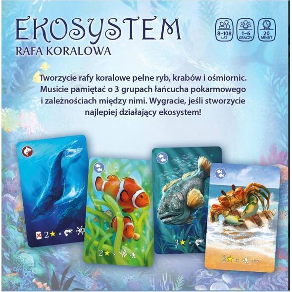 Nasza Księgarnia Gra Eko system 2 Rafa koralowa 13220865 5904915900408