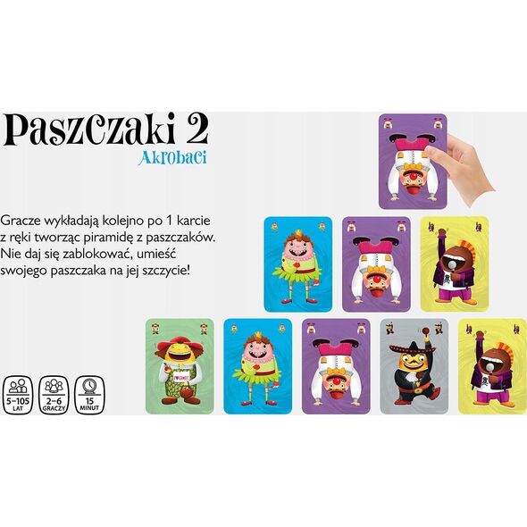 Nasza Księgarnia Gra Paszczaki 2 Akrobaci 13220919 5902719478154
