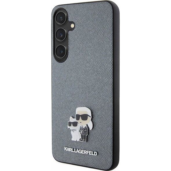 Karl Lagerfeld KARL LAGERFELD SAM S24+ SAFFIANO KC PIN KLHCS24MPSAKCMPG GREY 13223858 3666339242060