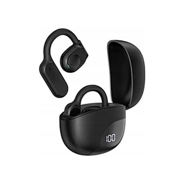 Słuchawki WiWU Openbuds T20 czarne 13224719 6976195094183