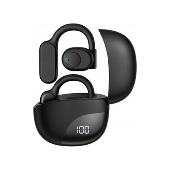 Słuchawki WiWU Openbuds T20 czarne 13224719 6976195094183